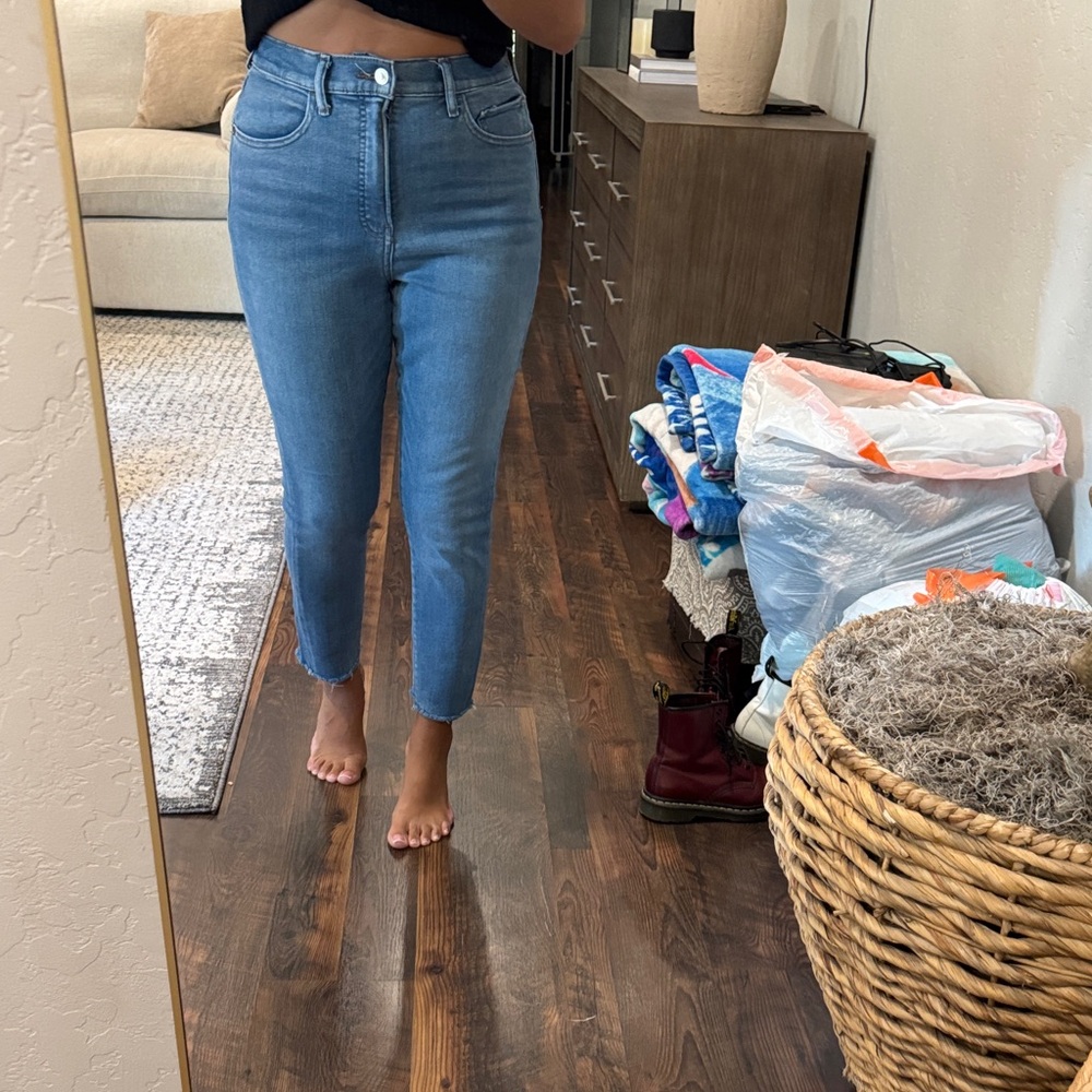 Express Women's Skinny Jeans in Blue